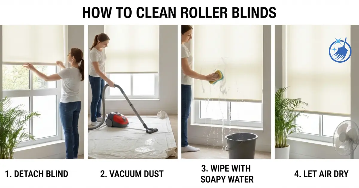 How to Clean Roller Blinds