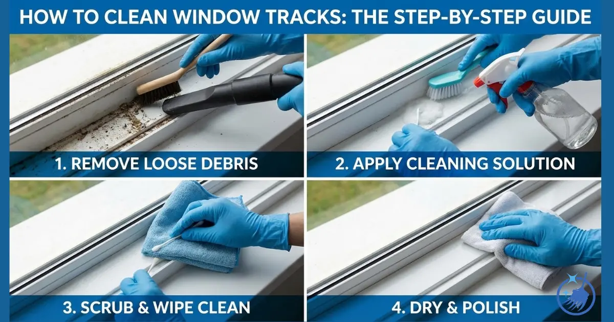 How to Clean Window Tracks
