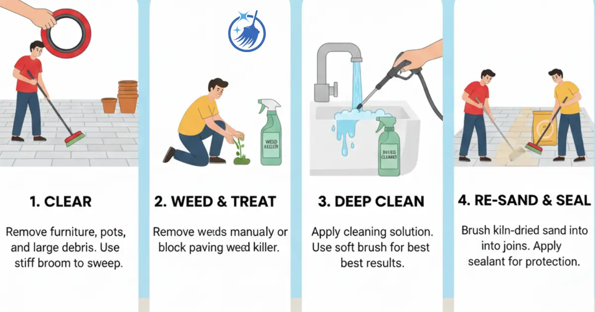 How to Clean a Block Paving Driveway