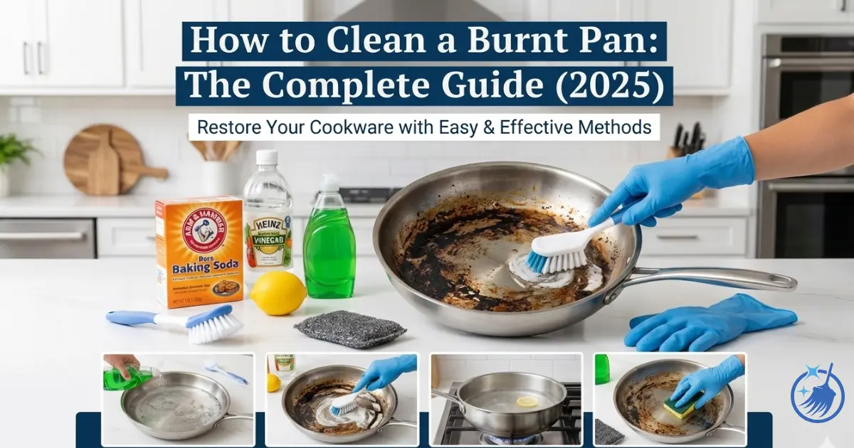 How to Clean a Burnt Pan