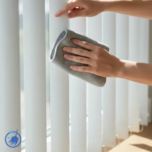 Step 1 - Dusting Blinds