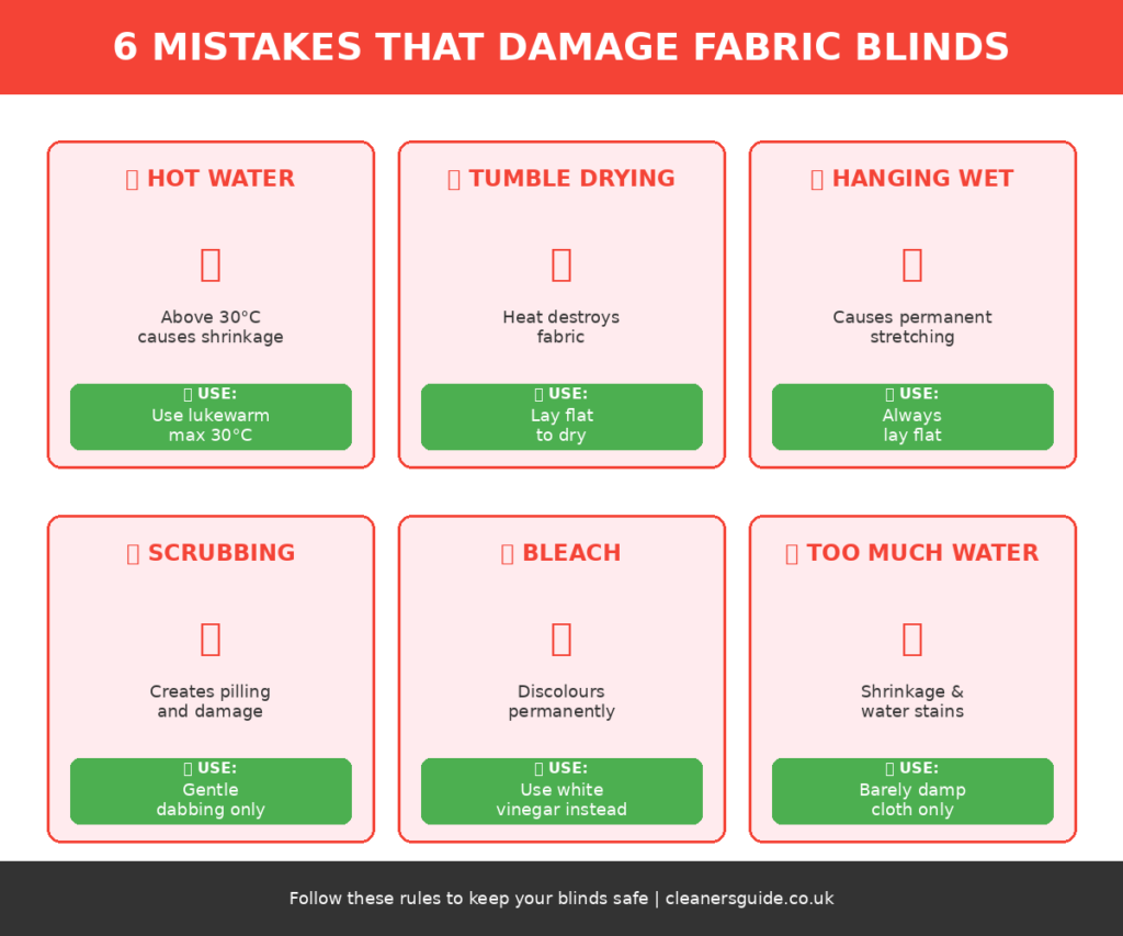 Cleaning Mistakes to Avoid