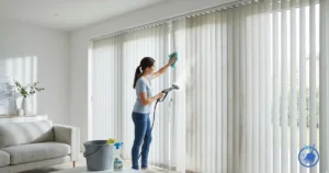 How to Clean Fabric Vertical Blinds