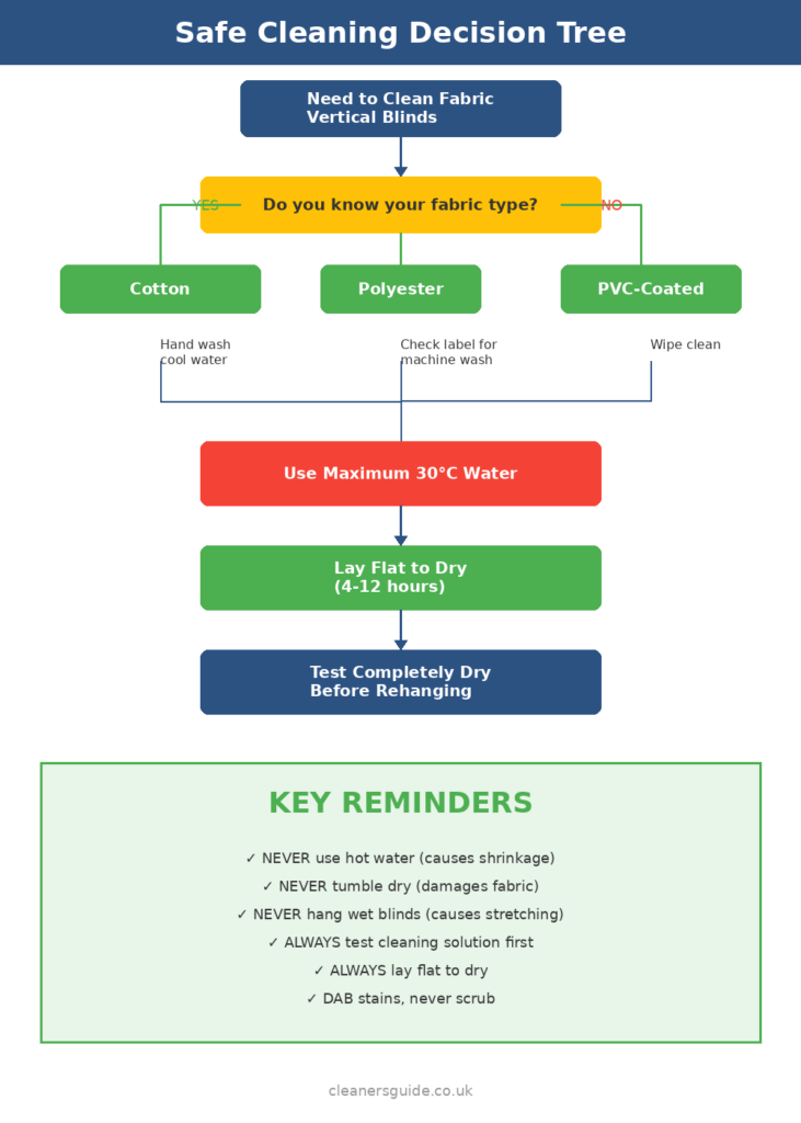 Safe Cleaning Decision Tree
