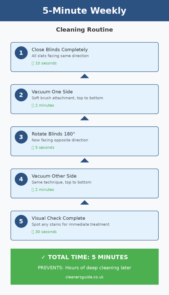 Weekly Dusting Routine