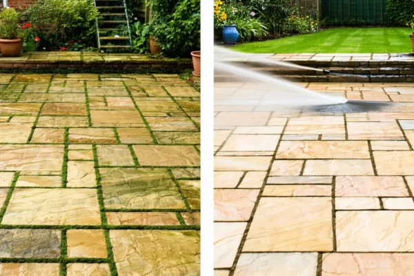Patio Cleaning UK: Complete Guide to Costs & Methods 2026