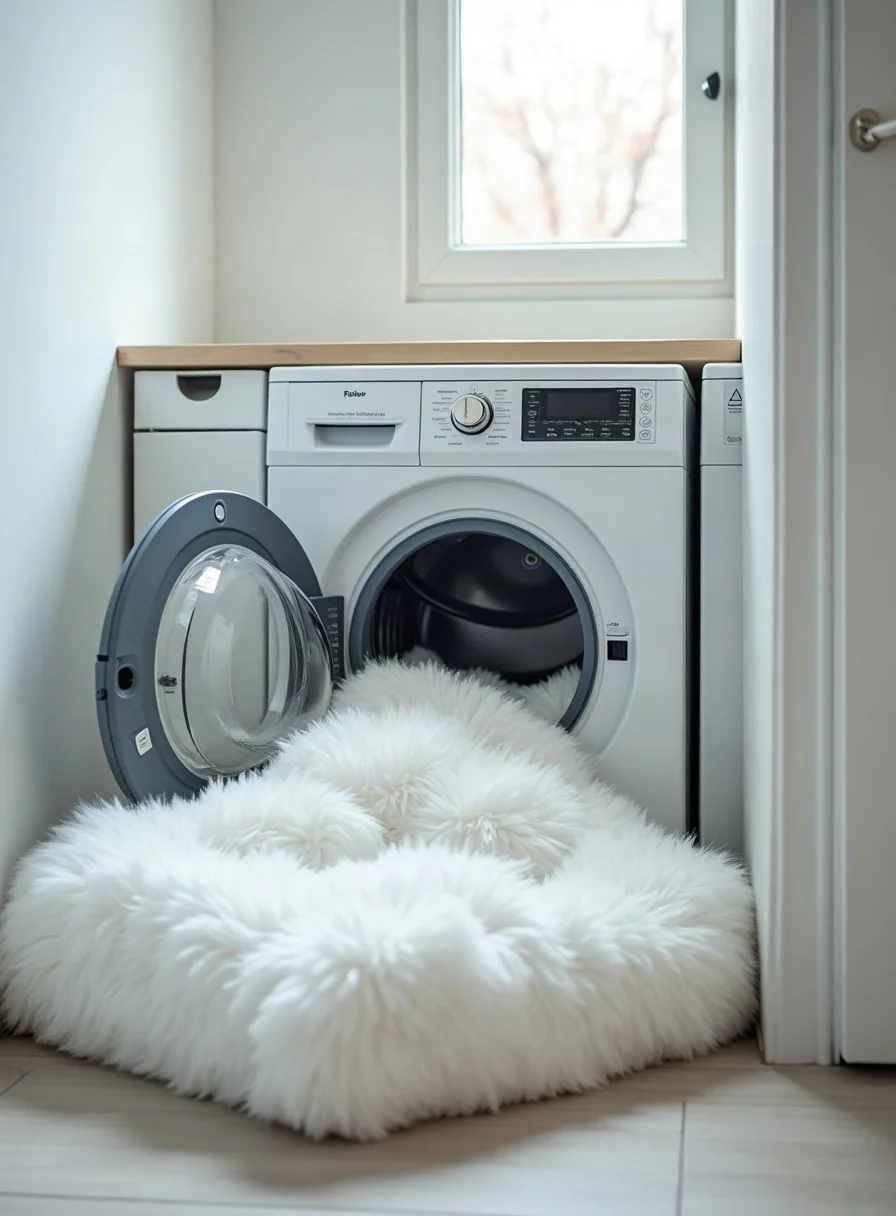 Washing a duvet