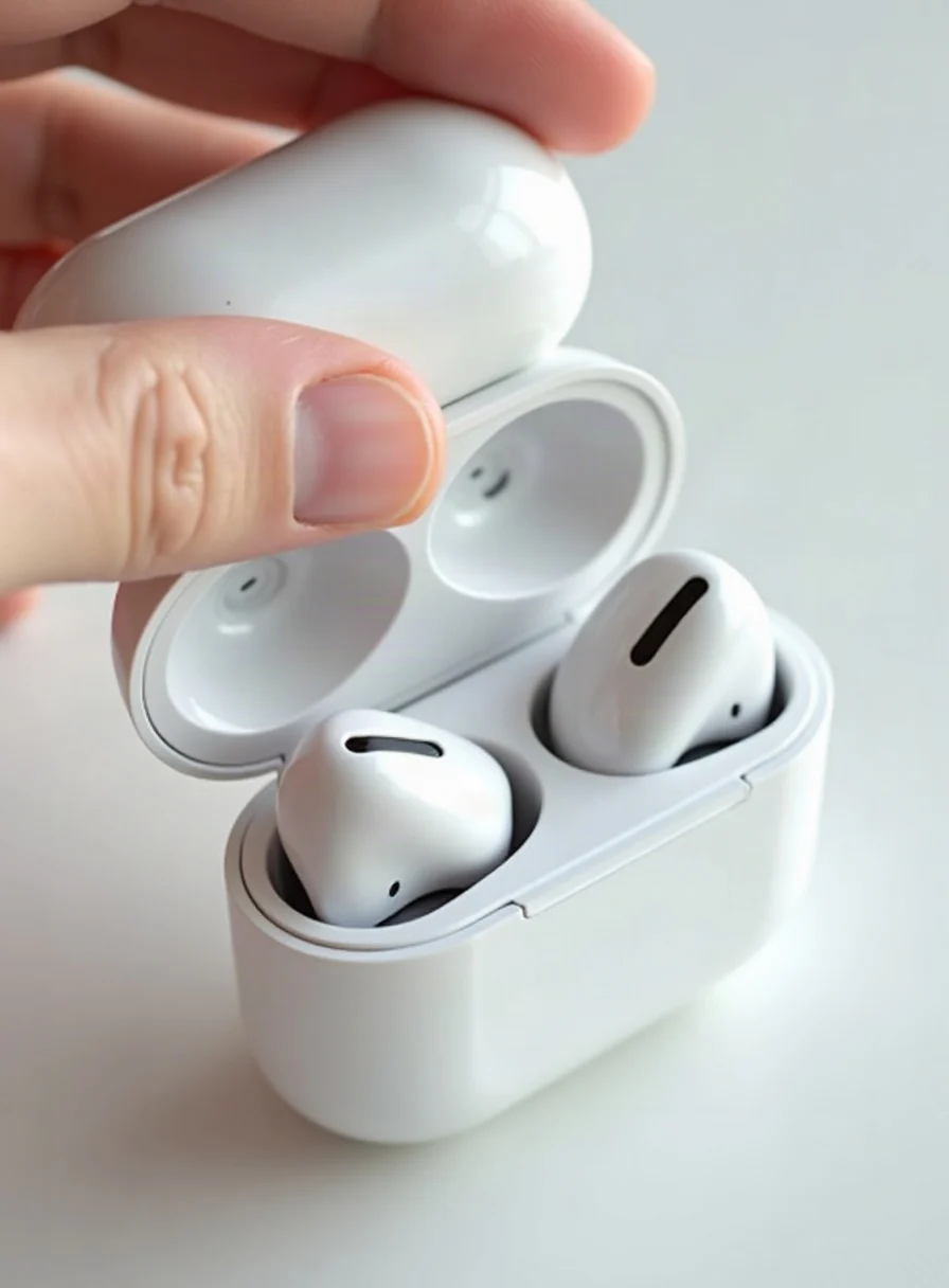 Cleaning wireless earbuds