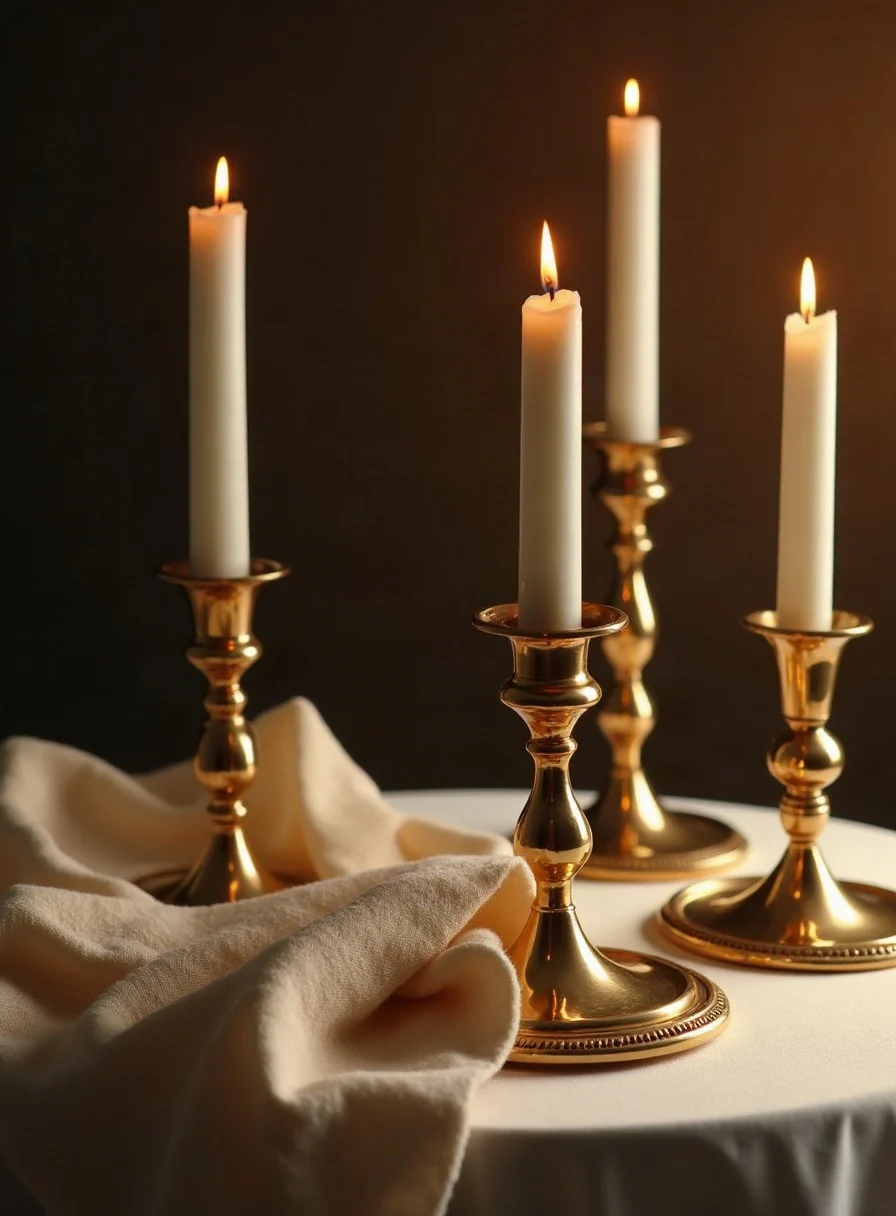 Polishing brass ornaments